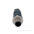 Field Wireable Spliter M12 Male Connector